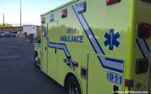 ambulance a Valleyfield juillet2016 Photo INFOSuroit