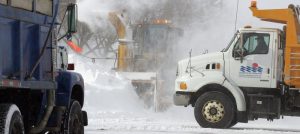 deneigement souffleuse elargissement de rues hiver photo courtoisie Ville Valleyfield