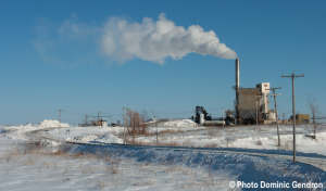 lagunes de Mercier incinerateur hiver Copyright photo Dominic_Gendron