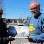 Criterium Beauharnois 2018 remise plaque par maire Bruno_Tremblay Photo INFOSuroit-Jeannine_Haineault