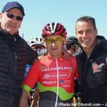 Grand prix cycliste Ste-Martine 2018 velo ACharlebois Czeslaw_Lukaszewicz patron de Veloselect et ministre SBillette photo INFOSuroit-Jeannine_Haineault