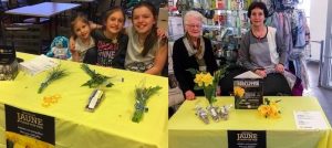 Soc can cancer vente jonquilles Chateauguay et St-Zotique photos via SCC