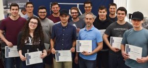 Cegep Valleyfield boursiers 2018 programme Technologie electronique industrielle photo via ColVal publiee par INFOSuroit