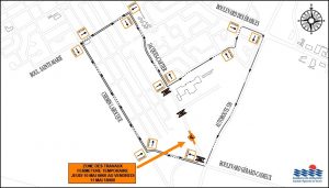 carte travaux rue Jacques-Cartier pres boul Gerard-Cadieux Valleyfield mai 2018