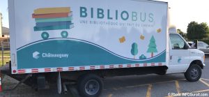 Bibliobus Ville Chateauguay livres juin 2018 photo INFOSuroit_com