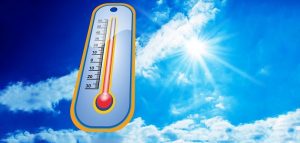 chaleur canicule soleil thermometre photo et visuel Stux via Pixabay CC0 et INFOSuroit_com