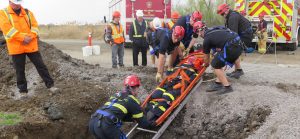 formation en sante et securite travaux publics et pompiers Ville Valleyfield mai2018 photo courtoisie