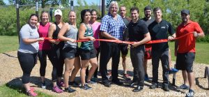 inauguration du site entrainement en plein air a Valleyfield juin 2018 photo INFOSuroit