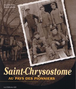 livre Saint-Chrysostome pionniers couverture avant visuel courtoisie ML