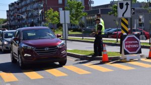 operation Attention pietons rues Dufferin et Maden a Valleyfield photo MRC