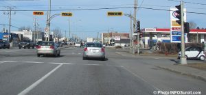 circulation boul Harwood autoroute 20 Vaudreuil-Dorion mars2017 photo INFOSuroit