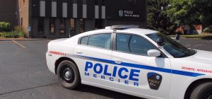 poste de police Ville Mercier avec autopatrouille photo courtoisie VM