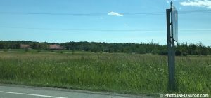 terrain cible pour futur hopital de vaudreuil-Soulanges coin A30 et Route 340 juillet 2018 photo INFOSuroit