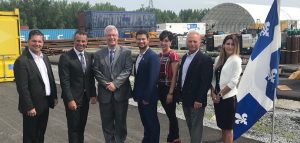 annonce investissement au Port de Valleyfield 8aout2018 photo courtoisie