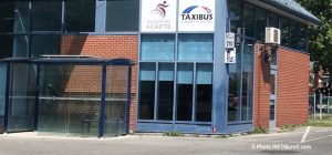 taxibus bureaux rue Hebert a Valleyfield photo INFOSuroit