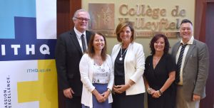 PSchetagne ITHQ NGilbert LFrulla ITHQ SGrondin DG Cegep et RLaroche du Cegep photo CollegeValleyfield