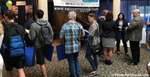 salon Emploi VS 2017 entree visiteurs accueil photo INFOSuroit