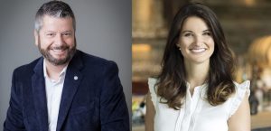YvesBisson de Desjardins et JessicaHarnois sommeliere photos courtoisie FAL