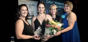 gala agricultrices 2018 ALeblanc JCarriere NBernard et CLefebvre photo courtoisie AMO