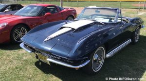 Corvette 1964 expo voitures annciennes et antiques 2018 a Valleyfield photo INFOSuroit