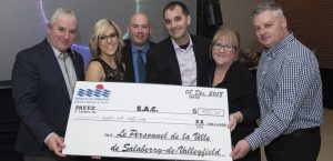employes Ville Valleyfield remise au Service alimentaire communautaire SAC Photo SdV