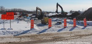 Beauharnois secteur Melocheville travaux infrastructures jan2019 photo JHaineault INFOSuroit