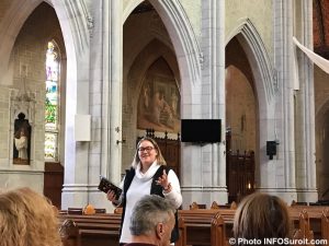 adele guide MUSO basilique cathedrale Ste-Cecile Valleyfield photo INFOSuroit