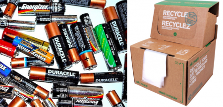 batteries piles PublicDomainPictures via Pixabay et boies Appel a recycler via MRCBhS