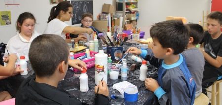 Camp de jour arts plastiques au MUSO musee a Valleyfield photo via MUSO
