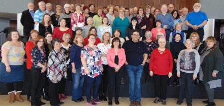 Choeur des Gondoliers en pratique mars 2019 photo courtoisie