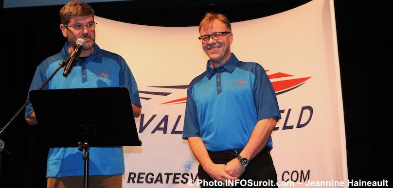 Regates de Valleyfield lancement 2019 DSeguin et PHaworth photo JH INFOSuoit