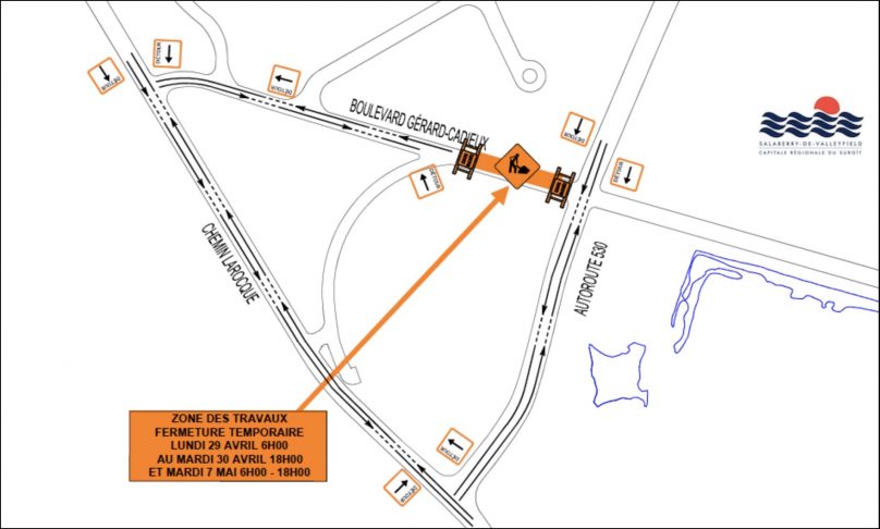 carte-travaux-boul-Gerard-Cadieux-Valleyfield-mars-2019-detour-visuel-courtoisie-SdV