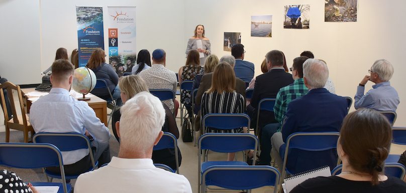 Fondation College Valleyfield Remise bourses 2019 MTheoret et assistance photo via ColVal