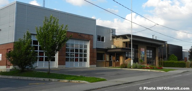 caserne pompiers service securite incendie Ste-Martine photo INFOSuroit