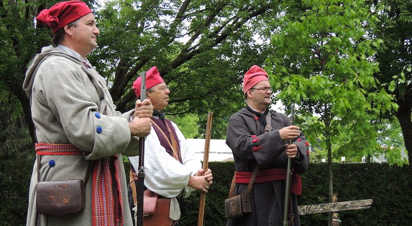 ceremonie journee nationale des patriotes a la Maison LePailleur photo courtoisie