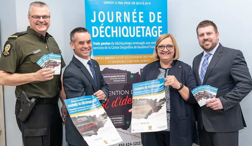 partenaires campagne prevention vol d_identite Vaudreuil-Soulanges photo via Caisse Desjardins VS