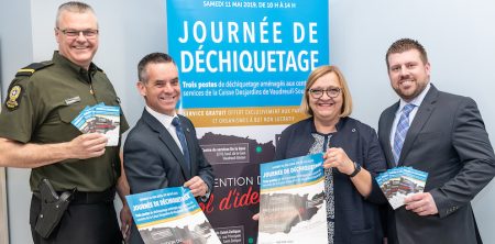 partenaires de campagne prevention vol d_identite Vaudreuil-Soulanges photo via Caisse Desjardins VS