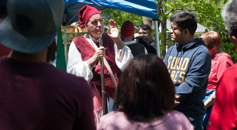 visiteurs Maison LePailleur pour jounee nationale des patriotes photo courtoisie