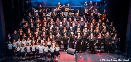 Choeur des Gondoliers chorale enfants et musiciens spectacle 50 ans du Choeur photo Deny_Cardinal via CG