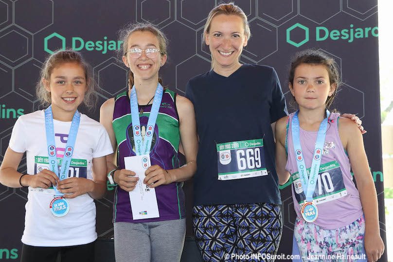 Defi_FRAS 2019 podium filles 6-11 ans avec deputee MPicard photo JH INFOSuroit