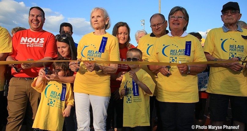 Relais pour la vie St-Jean-sur-Richelieu 2019 tour des survivants photo Maryse_Phaneuf via SCC