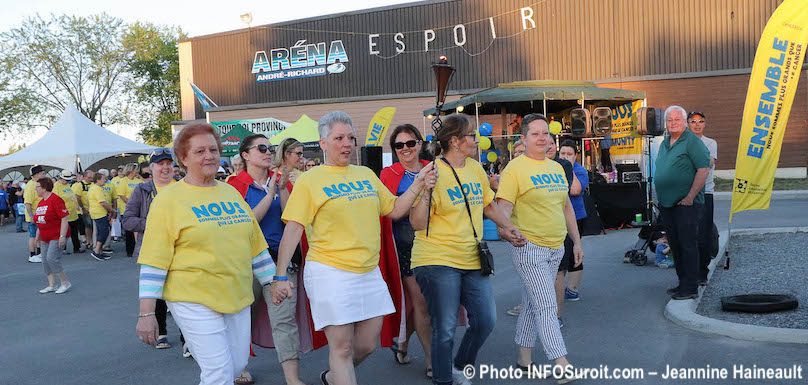 cancer Relais pour la vie Beauharnois 2019 Tour des survivants photo JH INFOSuroit