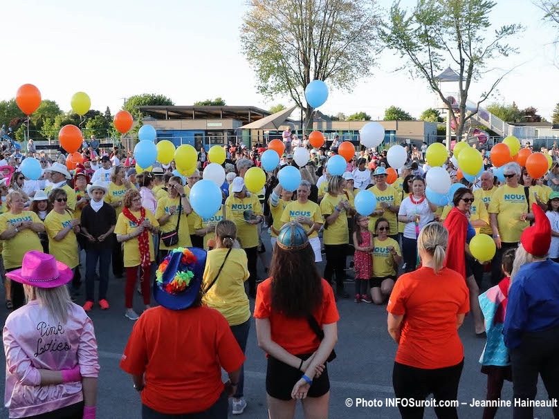 cancer relais pour la vie Beauharnois 2019 ceremonie ballons photo JH INFOSuroit