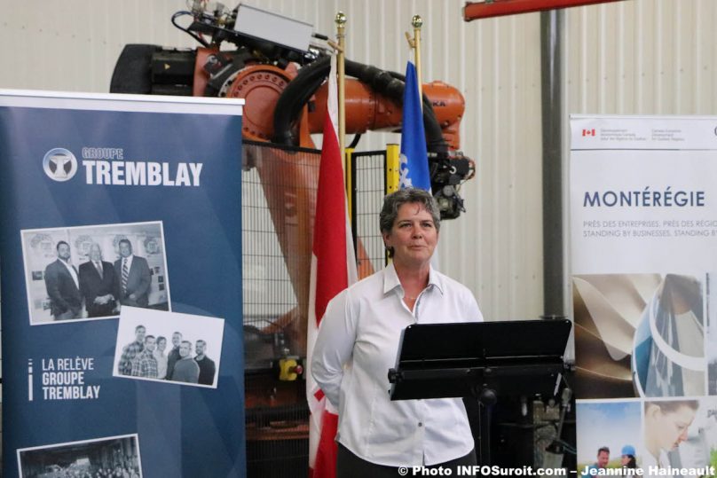 GComeau ingenieure directrice et associee Groupe Tremblay juil2019 photo JH INFOSuroit