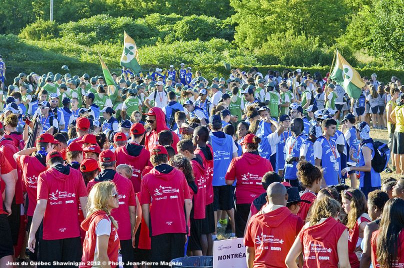 Jeux du Quebec 2012 a Shawinigan ceremonie fermeture credit photo Jean-Pierre_Magnan via FlickR et CC