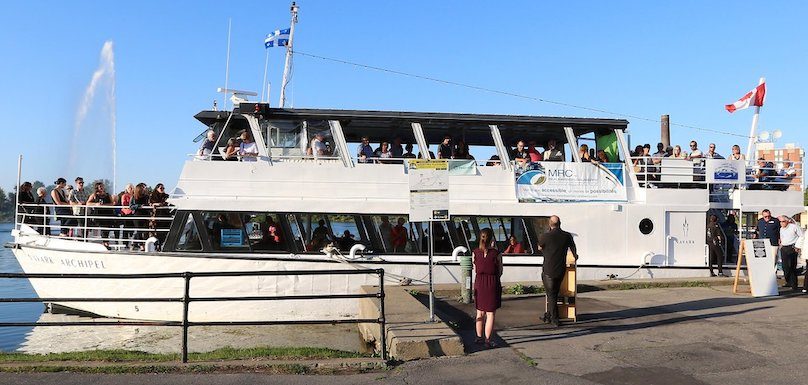 bateau Navark croisiere 2018 du Comite Zip HSL sur lac St-Francois photo courtoisie Comite ZIP HSL