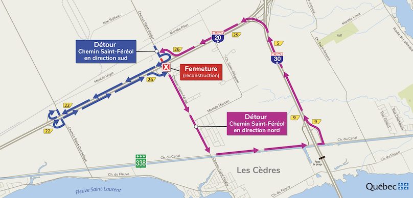 fermeture-autoroute-20-entre-A30-et-chemin-St-fereol-juil2019-carte-via-MTQ