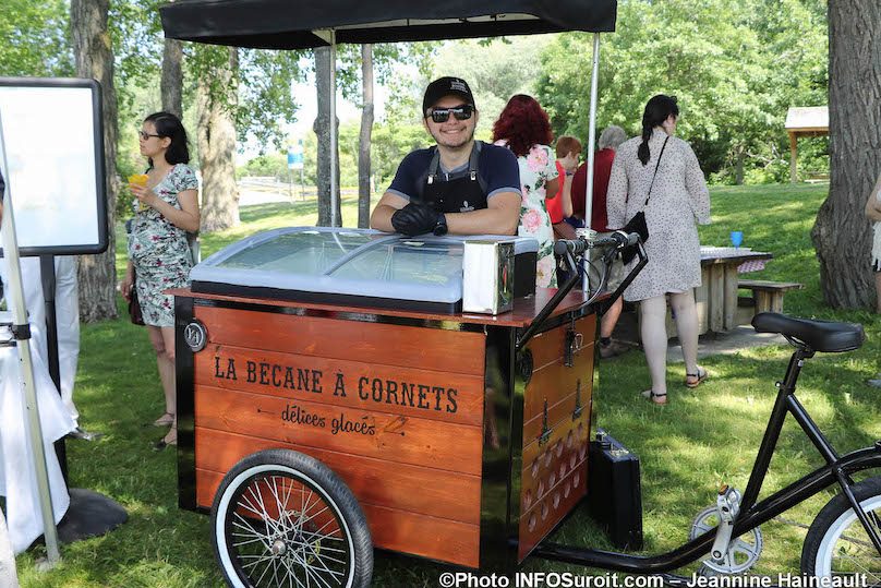 la Becane a cornets lancement saison touristique 2019 MRC Beauharnois-Salaberry photo JH INFOSuroit