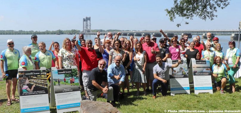 lancement 2019 saison touristique MRC Beauharnois-Salaberry a St-Louis-de-Gonzague juil2019 photo JH INFOSuroit