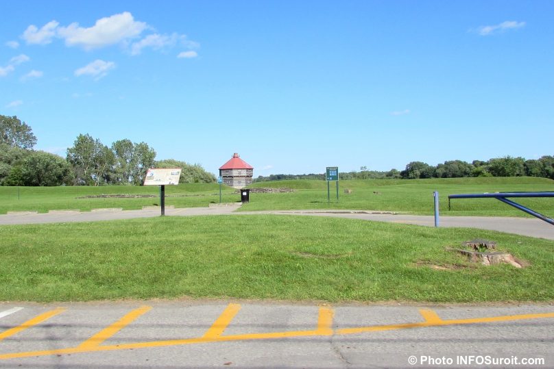 lieu historique national de Coteau-du-Lac Fort juil2015 photo INFOSuroit